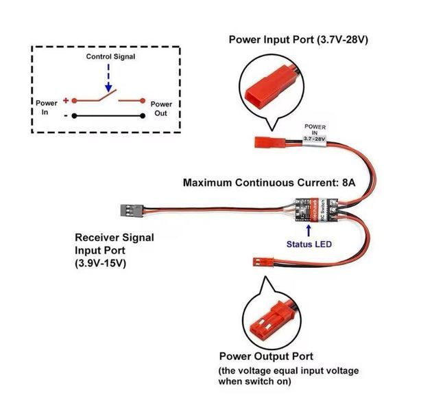 RC Switch 3.7-30v. 3216 фото